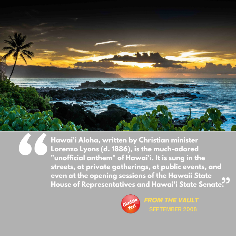 uketropolis's tweet photo. Extra, extra! From the Vault of #UkuleleYes as we continue celebrating #UKEWEEK here is an arrangement of the beautiful song, Hawai'i Aloha, in C6 & D6 tuning! Learn it for yourself and teach it to others!
https://t.co/G3OhmrYyJK https://t.co/Z1sby9MgXO