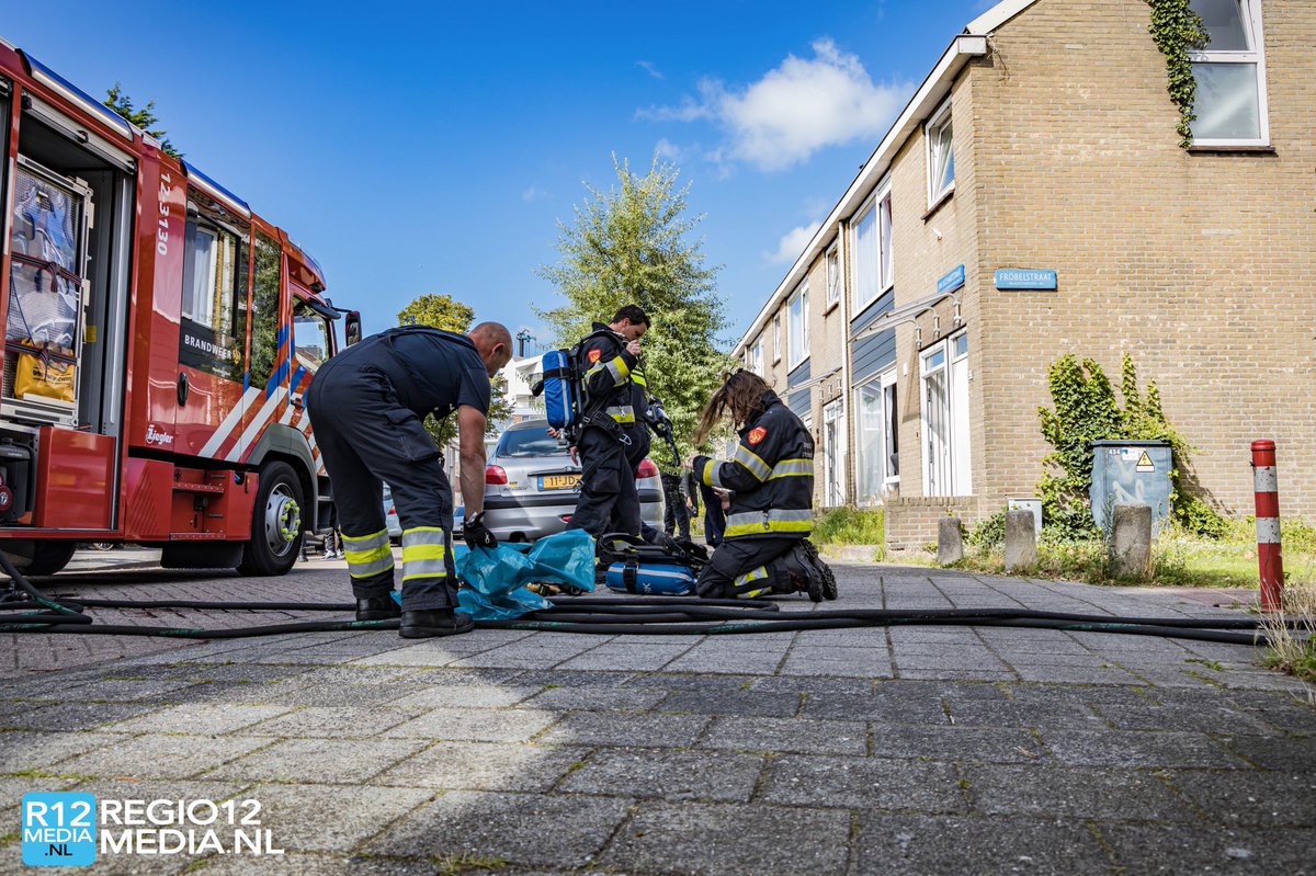 Melding brandweer Jan Ligthartstraat Haarlem