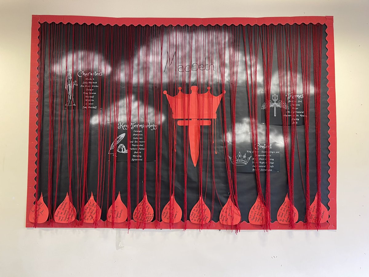 MissAshworthEng's tweet photo. Not too bad for a first attempt of making displays.. So happy to finally have my own classroom! https://t.co/BxpsvDE2qT