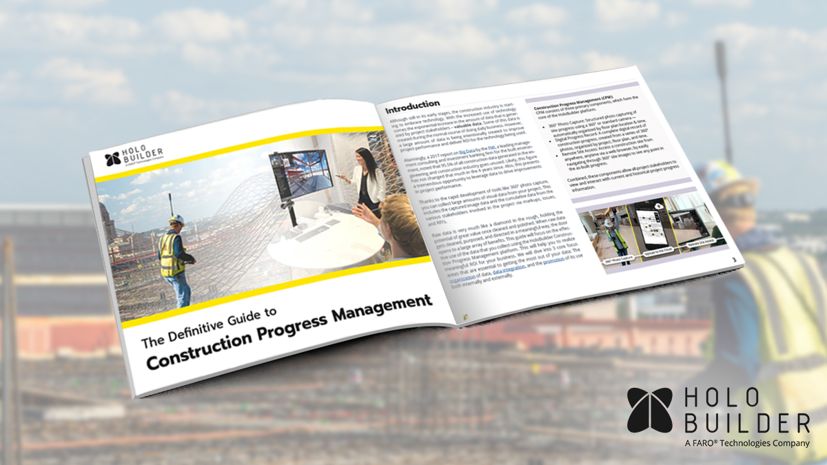 Happy #FieldFriday! Are you looking for best practices that help you to make the best use of your 360° photo data? Take a look at the first part of our #construction progress #management guide on our blog if you like it, download the full PDF at the end: holobuilder.link/cpm_guide_chap…