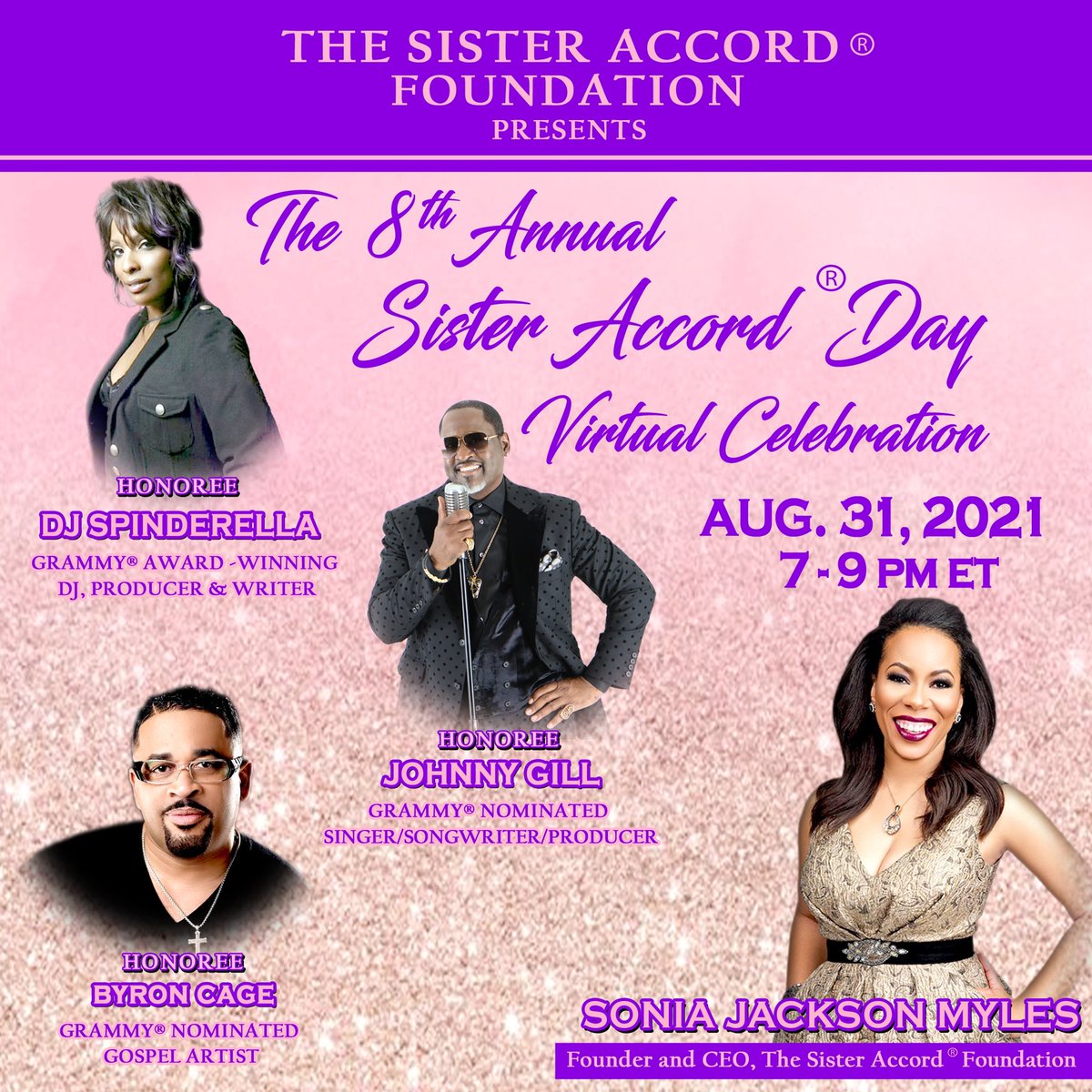 I am so excited to join my Sister, Sonia Jackson Myles <a href="/thesisteraccord/">七台河上门/七台河约炮/七台河附近/七台河学生妹/七台河兼职/七台河楼凤</a> for her 8th Annual Sister Accord Day Celebration. We will celebrate LOVE, Sister &amp; Brotherhood on this day. I'm honored to receive The Sister Accord Leadership Award &amp; perform for this very special occasion.