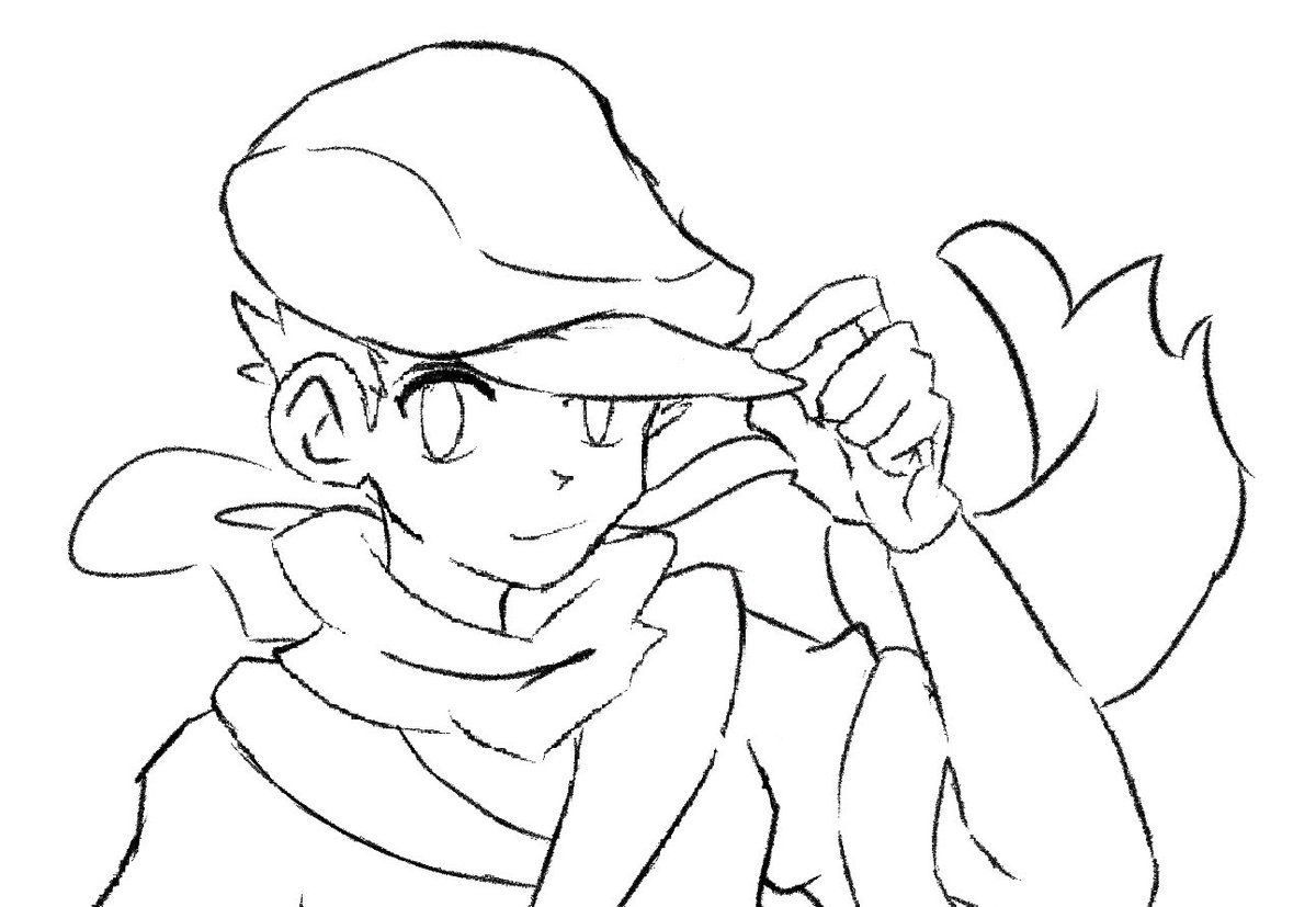 about finished with the lineart, gonna be working on finishing the coloring now, hopefully tnite 