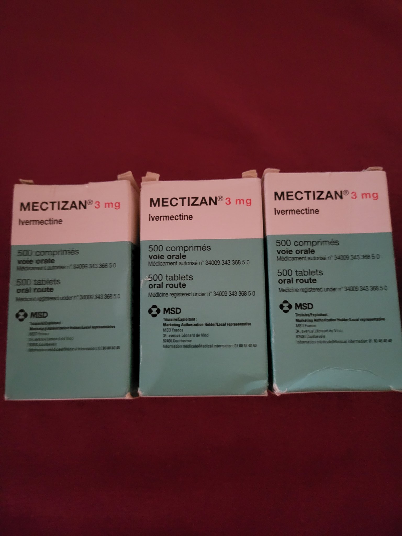 Mectizan 3mg