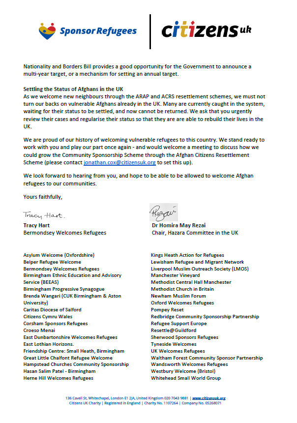 CitizensUK's tweet photo. 📢Organisations & leaders from across the country have written to Home Office Minister @CPhilpOfficial
"We are proud of our history of welcoming vulnerable refugees to this country. We stand ready to work with you and play our part once again."
Full letter here 🔻#NotHelpless https://t.co/6sFofbvd4b