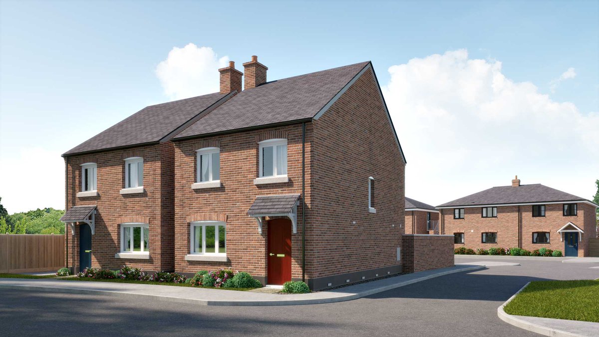 Coming soon to Huntick Green, #Lytchett Matravers 👀 The Hartland is a two bedroom #detachedhome with #spacious living, two double bedrooms and allocated parking for two cars. Register today to find out more📲 bit.ly/3imIFAG