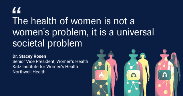 1AprilBingham's tweet photo. We are excited to launch our new episode of the “Voices for Women’s Health” #WomensHealthPodcast series, where we put women in the spotlight, who are passionate about making a change! Our own Teresa Harris Graham sat down with Dr. Stacey E. Rosen, MD,... https://t.co/kE0J9ot3Bm https://t.co/eTA9CQfJxl