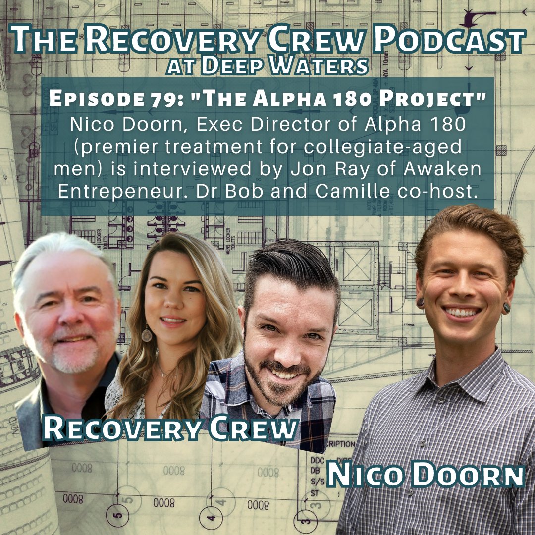 RecoveryDeep's tweet image. From high-school dropout, to a Master&apos;s Degree, to making Recovery cool for young men, Nico Doorn does it all! 🤘

Please join The Recovery Crew at Deep Waters as we dive into the blueprint for creating something as cool as Alpha 180.

🎥: youtu.be/G1KQczC2jrs

#sober