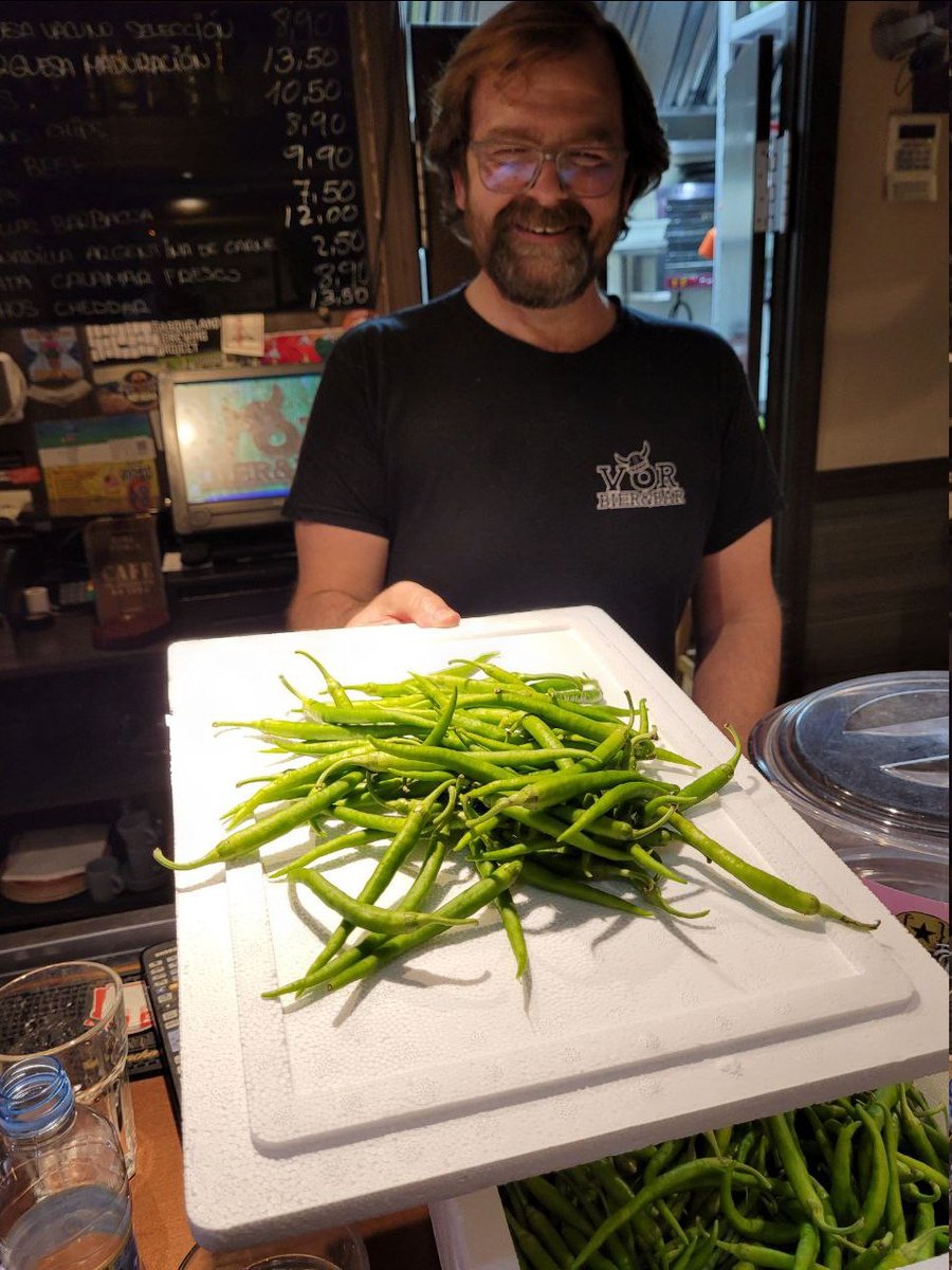 Y con unas piparras de Ybarra...