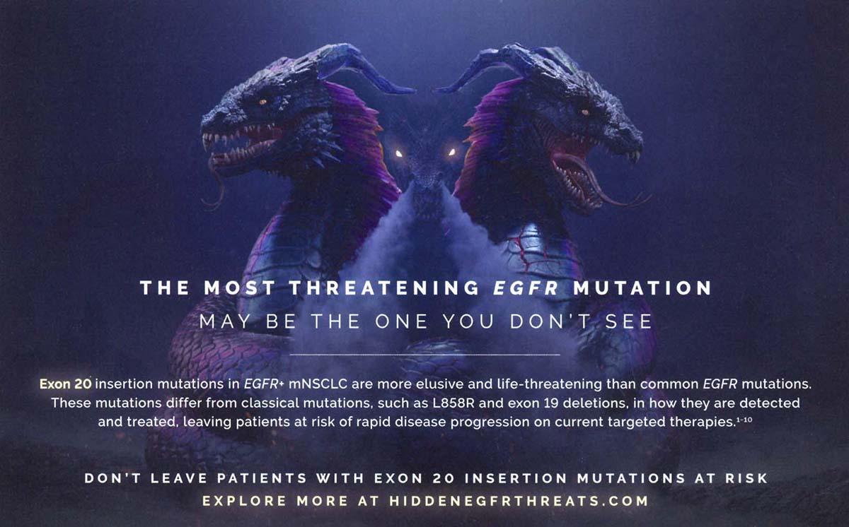 The most threatening mutation, may be the one you don't see! 🐉🐉 #janssen #unbranded #lungcancer #EGFRmutation #mNSCLC #oncology #unbrandedpromotionalmaterial #creativemarekting #dtwmarketspotlight