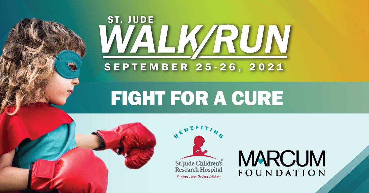 MarcumLLP's tweet photo. We can't believe that the #StJudeWalkRun is less than a month away! Join us as we fight for a cure to stop #childhoodcancer by registering to walk or making a donation here: https://t.co/c8jbehdj43 #marcumeverywhere #givingback #stjude https://t.co/JITiShlT1r