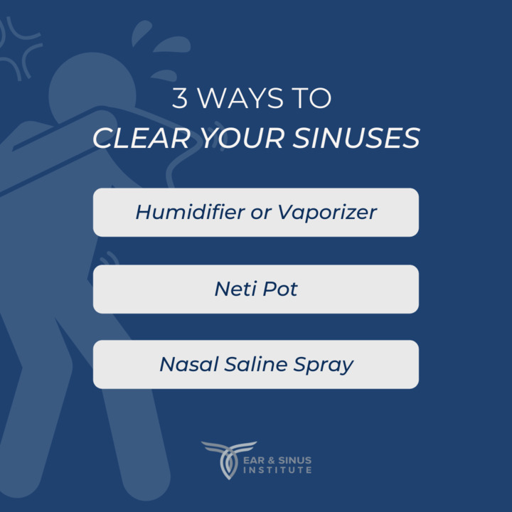 MarcDeanMD's tweet photo. Sinus issues have you feeling down? We've got you covered. Here are 3 methods our experts recommend for clearing your sinuses. https://t.co/IO48m6sc45