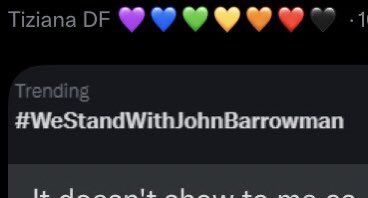 NoelZone's tweet photo. Omg my hashtag is trending what the hell #WeStandWithJohnBarrowman https://t.co/npdm0i4Y0A