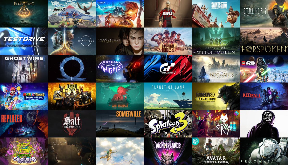 Even if half of these get delayed, 2022 is looking absolutely RIDICULOUS.