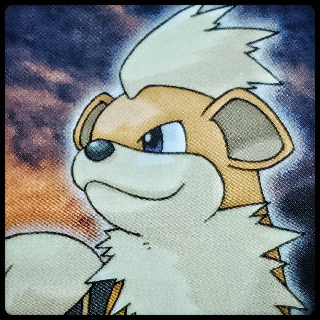 PokemonArtDaily's tweet photo. Growlithe from Ex FireRed LeafGreen, art by Ken Sugimori. #pokemon #pokemoncards #growlithe @GrowlitheGanda https://t.co/pPbGm3ijVq