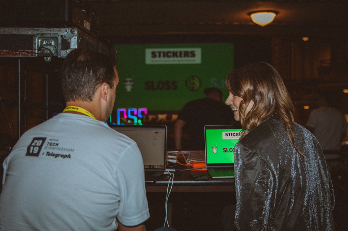 telecreative's tweet image. We know how to make hard work look fun 😎 #SlossTech2019