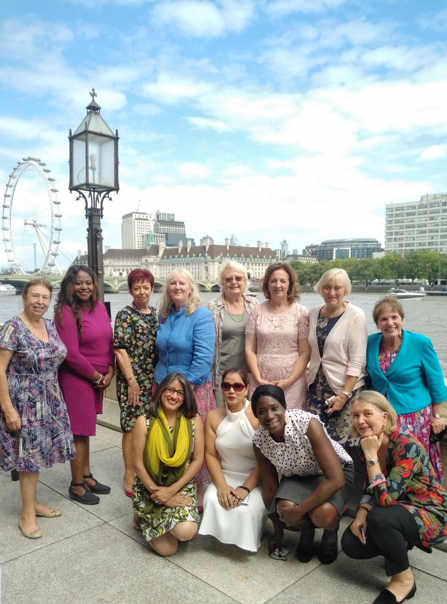 SavvitasGlobal's tweet photo. Lovely to spend time on the terrace with our founder and inspiring ambassadors and friends. Stimulating conversation and great fun! @HeleneMartinGee @JillPay @univinclusion @iamninajr @EB4Women #Vanda #Susan #Lynn #Jacqui #Phyllida @Nada #Sheila #SummerInTheCity https://t.co/V3I8tB8qvh