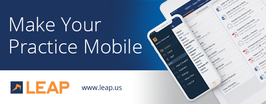 LEAP4Lawyers's tweet photo. Instantly track time spent on outgoing calls, tasks and meetings from your mobile device with the LEAP Mobile App. Never miss another minute of billable time. Learn more: https://t.co/THThOyXWYc #LEAP #legalsoftware #LEAPmobile #mobile https://t.co/tDJP5Z1gBA