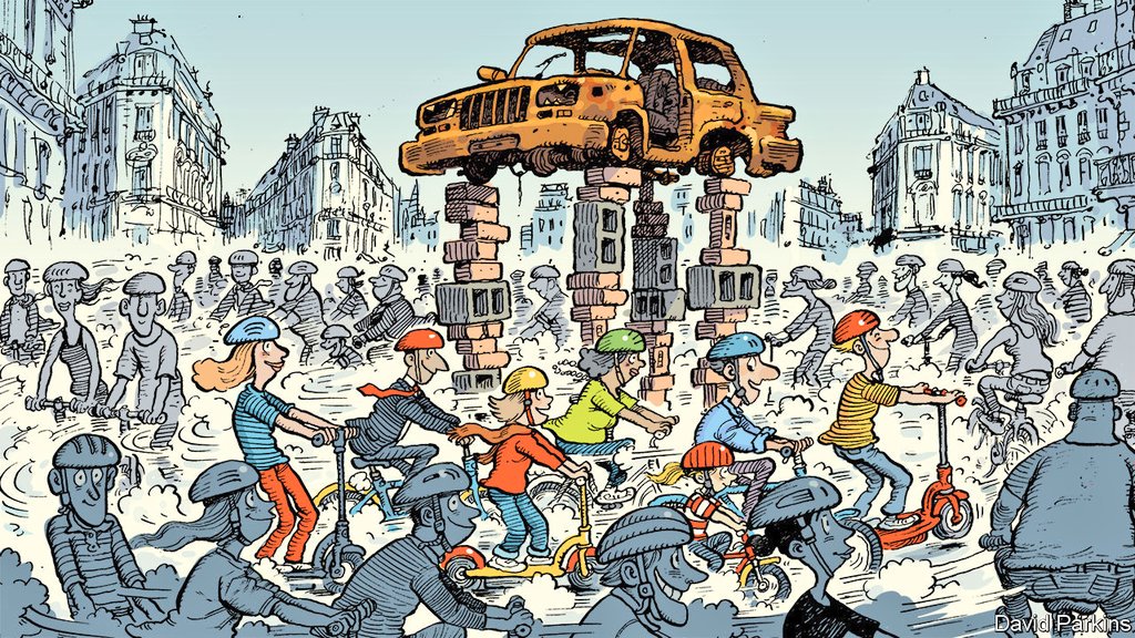 Welcome To Future ☺️. 

"#Europe is edging towards making post-car cities a reality."