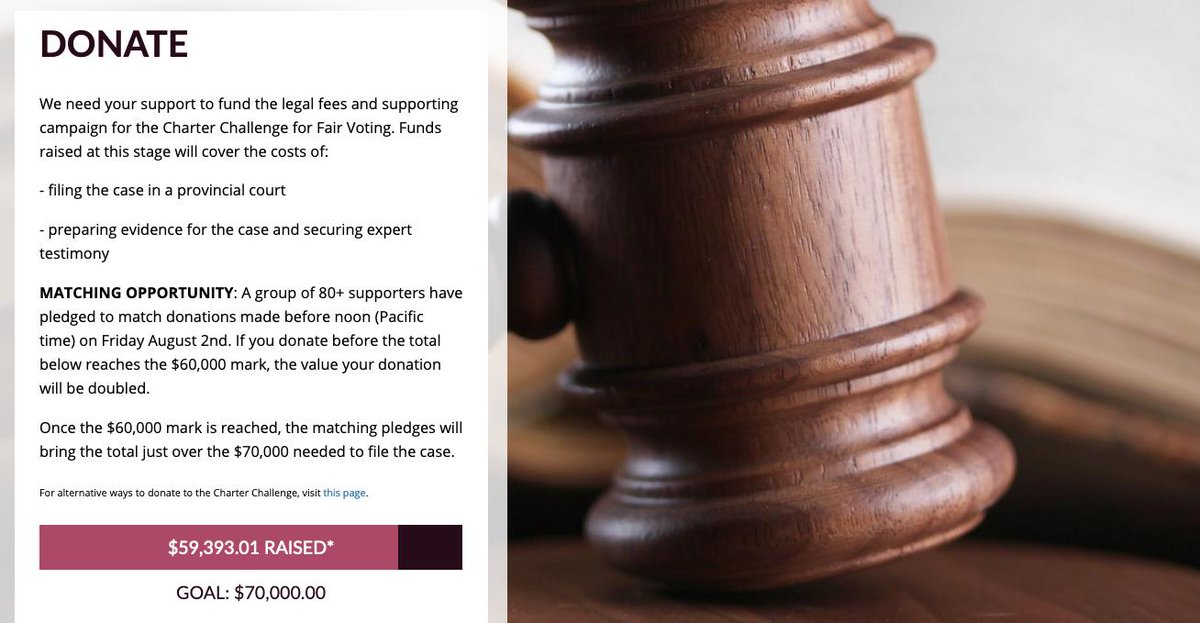 Charter Challenge for Fair Voting tweet media