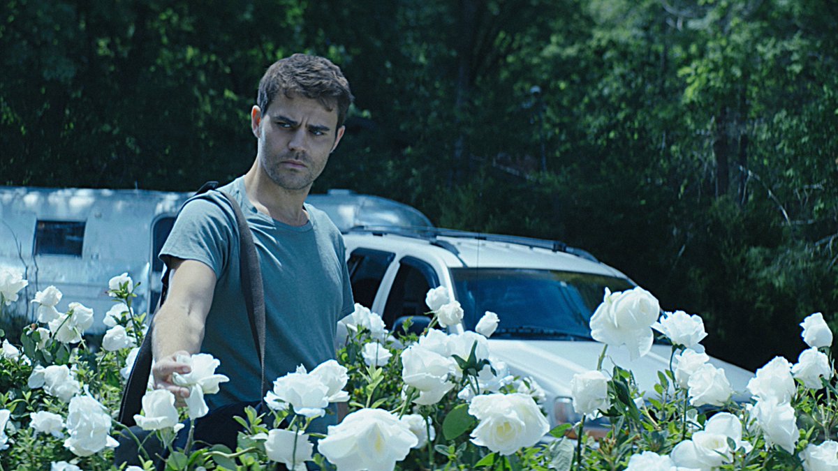 Meet Tucker, a struggling novelist. @PaulWesley's character spends his sleepless nights toiling away in a secluded cabin in the woods and his days trying to prove he’s good enough for his beautiful fiancée. #TellMeAStory