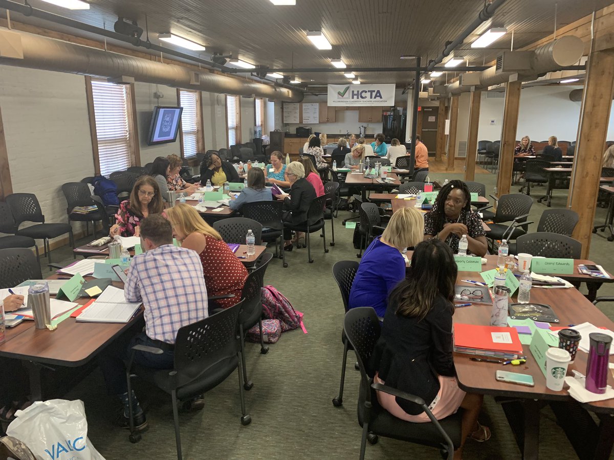 HCPS_IMs's tweet photo. Instructional Mentors Pre-Planning Day 1! We are back and stronger than ever! @Jeff_Eakins @HillsboroughCTA https://t.co/DSuN97UDjR