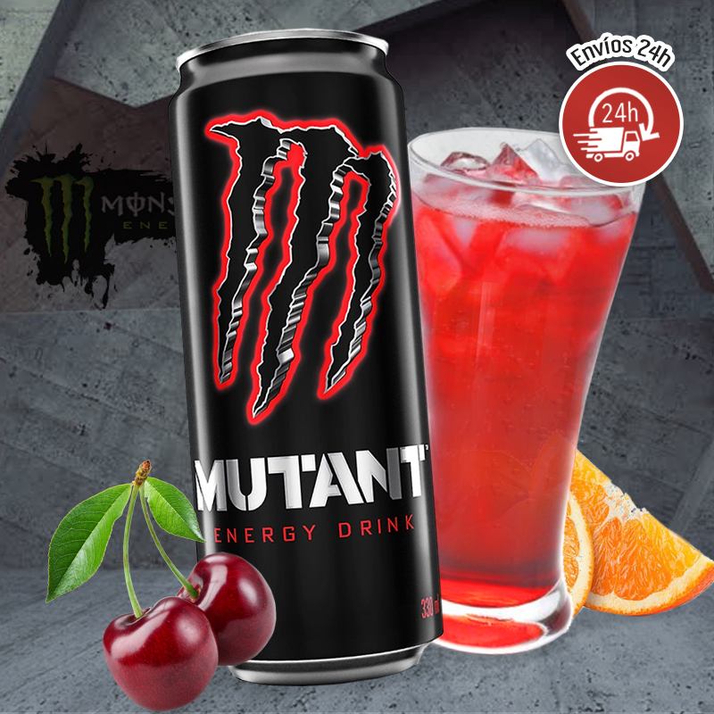 LocuraFood's tweet photo. ¡Novedad! ⚡️Monster Mutant Red Dawn 🍒🍊
Refréscate y disfruta de la energía Monster combinada con el potente sabor de la cereza y un sutil toque de naranja.
https://t.co/YaEEx11Wp9
#Bebidas #bebida #MonsterEnergy #MonsterMutant #locurafood https://t.co/dFe294Doil