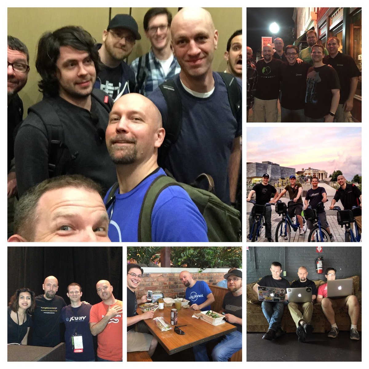A bit sad today. It's the last day of work with of a good friend, developer, and leader. We've had lots of memorible times these past 10 years across different jobs. I hope the best for you <a href="/ifandelse/">Jim Cowart</a> on your next adventure...