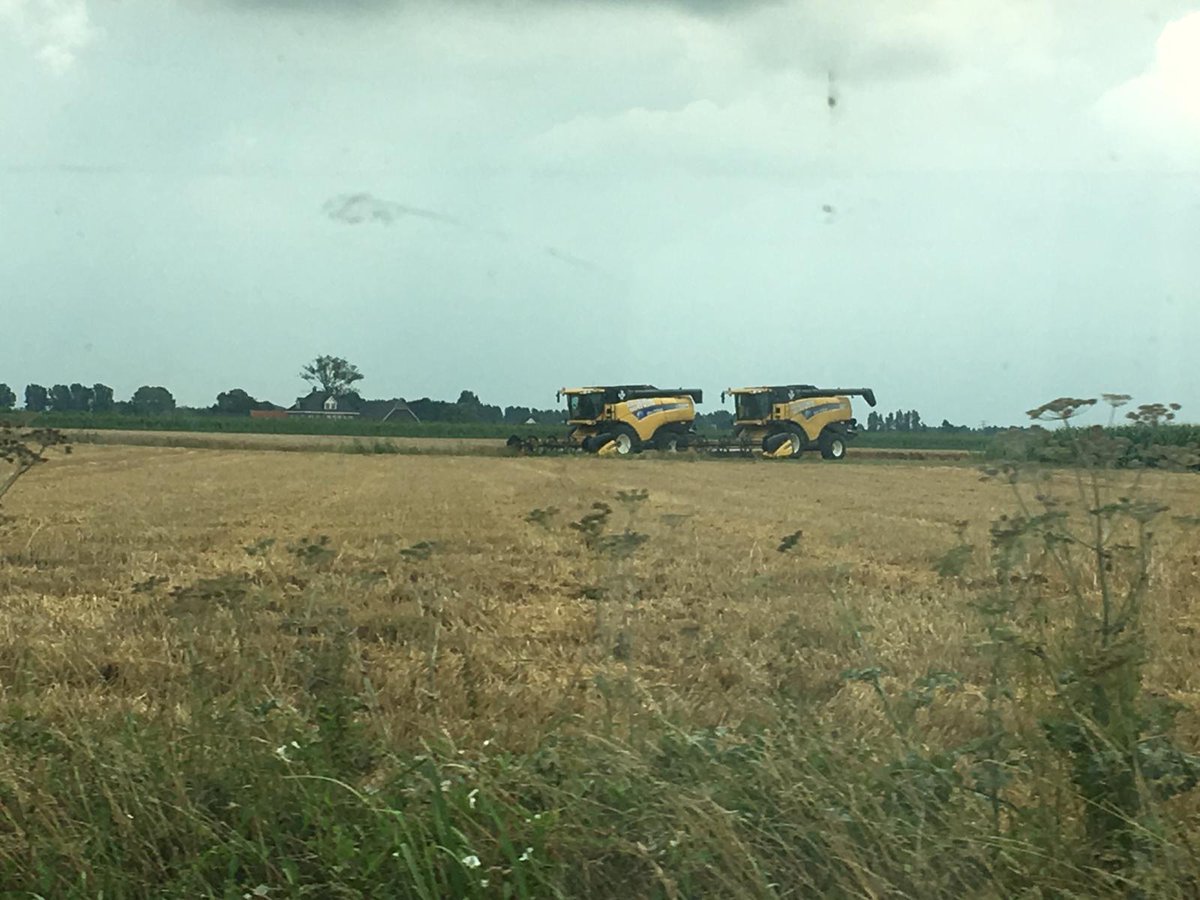 williamvankoeve's tweet photo. Wachten op droog weer voor de laatste percelen https://t.co/bGsrJosq39