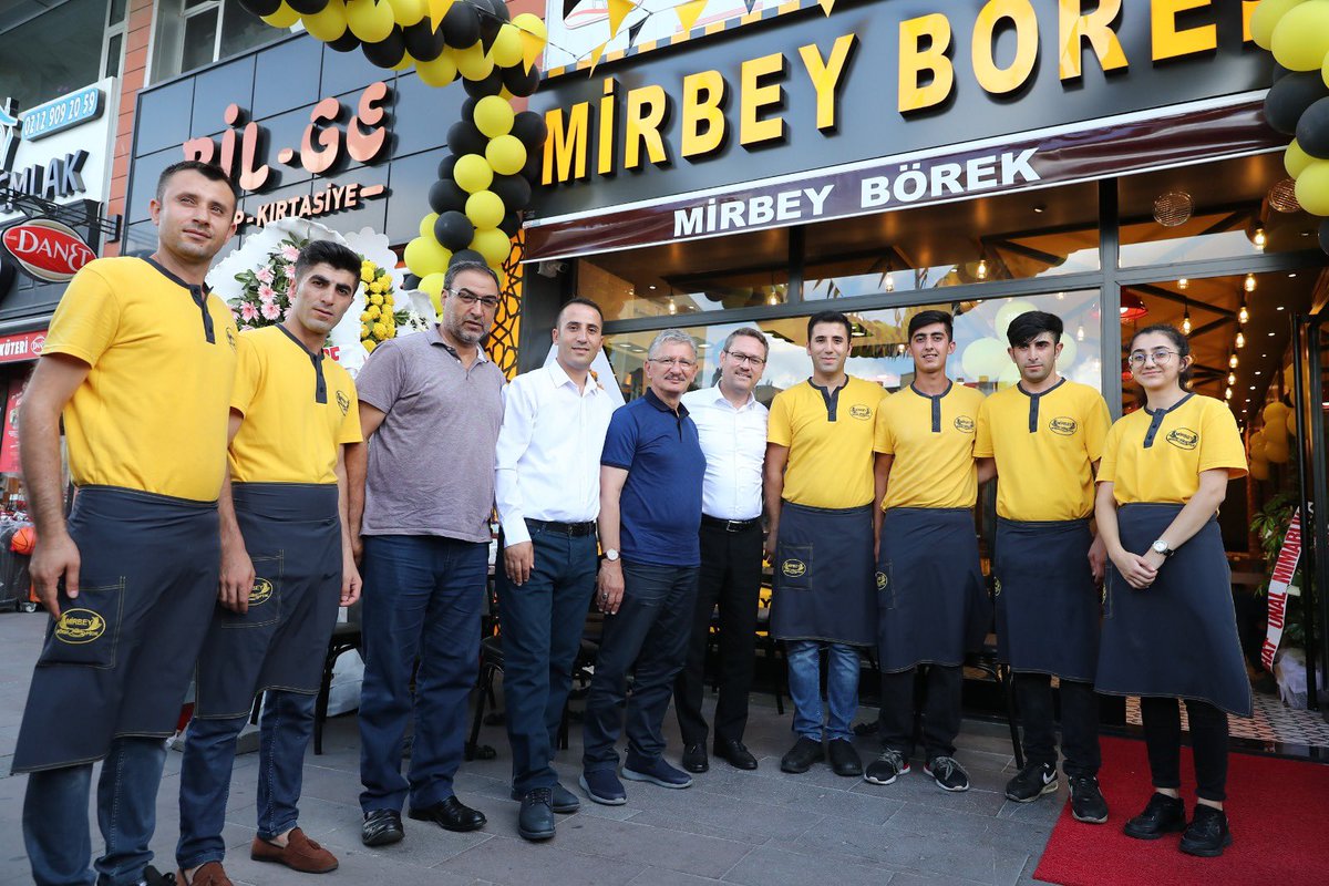 yasin kartoglu on twitter ilcemiz bir is yeri daha kazandi basak center da faaliyet gosterecek mirbey borek in acilisini gerceklestirdik basaksehirli tum esnaflarimiza hayirli isler bol kazanclar diliyorum https t co nmopjviefi twitter