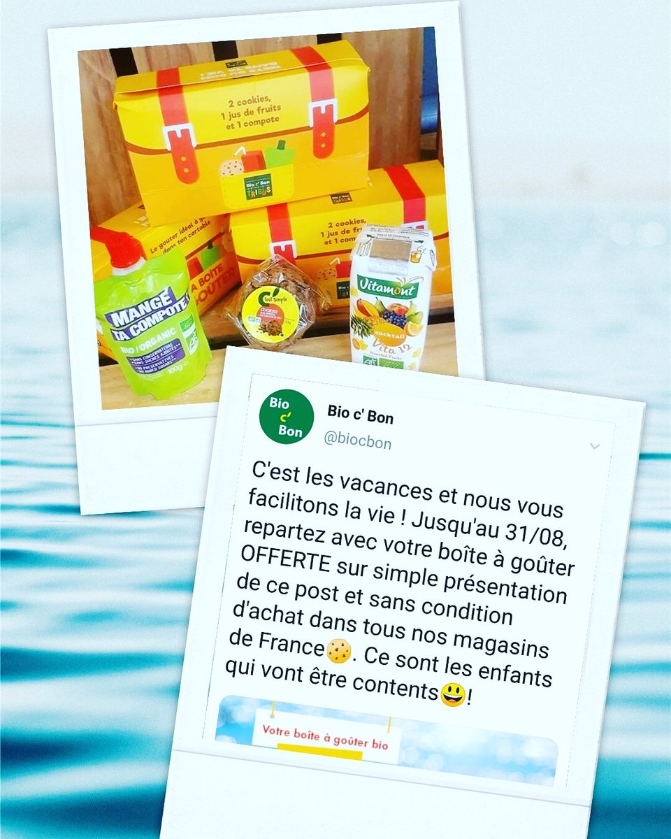 GoodBons's tweet image. 🌹Je viens de découvrir que dans les boutiques @bio_c_bon ils proposent une box goûters gratuitement sir présentation de cette photo. 📷🆓🌹#echantillons #echantillonsgratuits #echantillon #testeuse #bonplan #produitsnaturels #test #gratuit #bonsplans #france