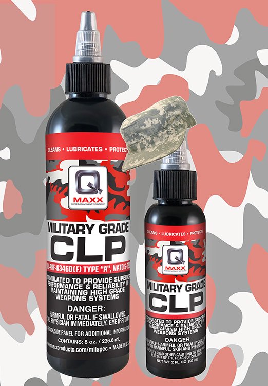 QMaxx Military Grade MilSpec-Certified CLP NOW AVAILABLE.  But availability is limited. Go to QMaxx store: qmaxxproducts.com/product/milita…
To save 15% on any products, use coupon code: TWITTER15