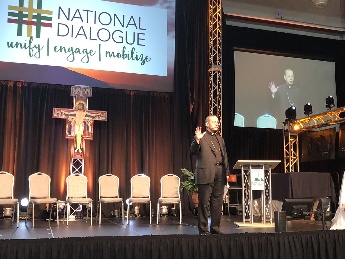 Diobpt's tweet image. .@BishopCaggiano: we need to see success not in numbers, but in converted hearts. #VoiceAndVision #NationalDialogue