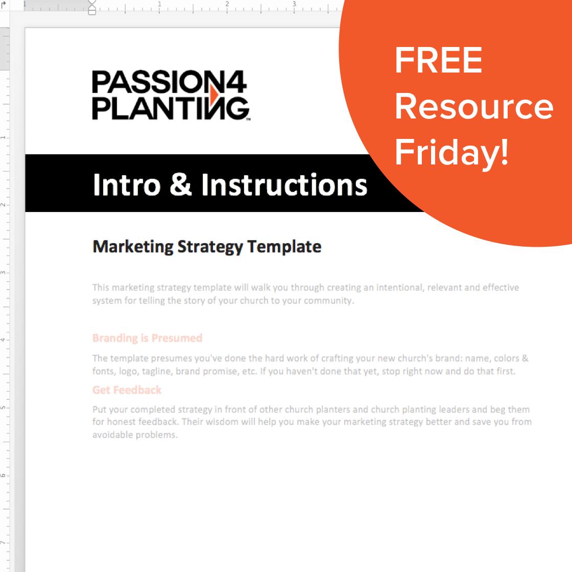 Church Marketing Plan Tool Resourceumc