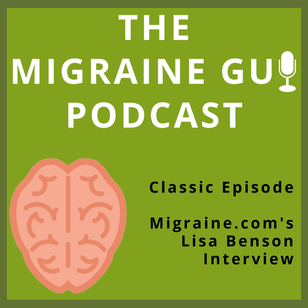 themigraineguy's tweet photo. Classic Episode of the #Migraine #Podcast! My interview with @Migrainedotcom 's Lisa Benson! https://t.co/QXNQraMjEb https://t.co/p94B1qN6T4