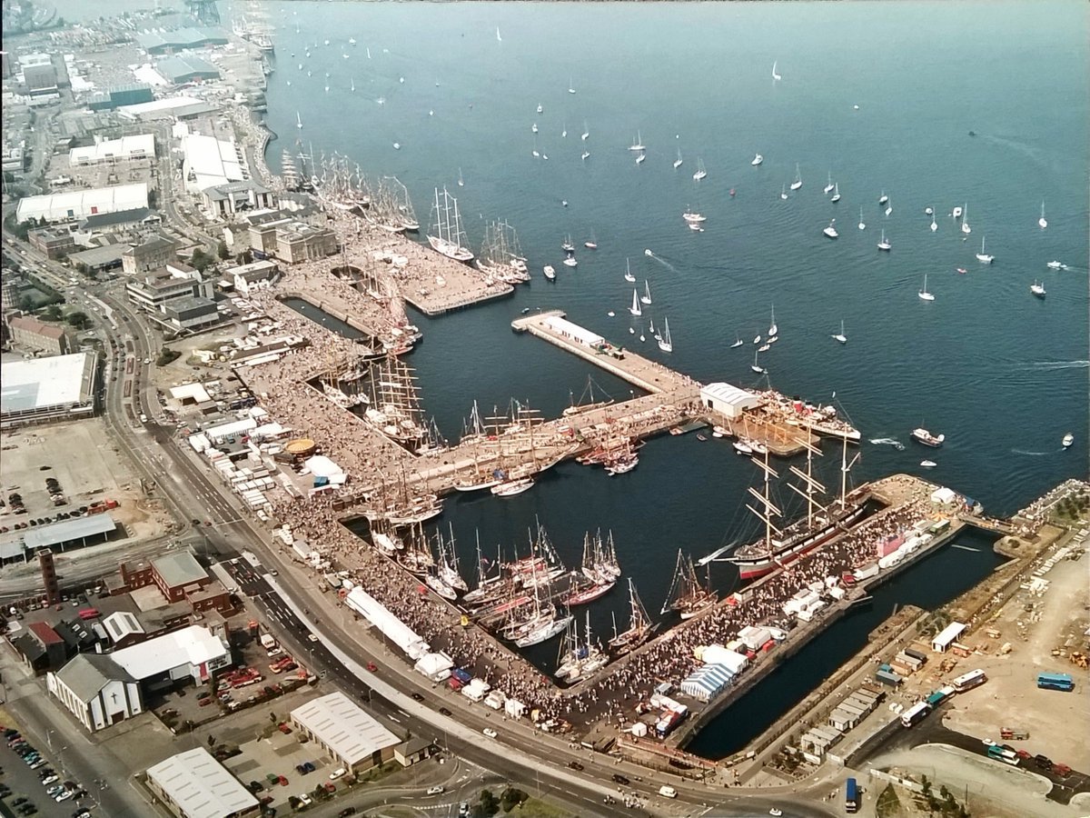 ArbGrowth's tweet photo. 20 years ago this weekend, Greenock hosted one of its most memorable events in the Cutty Sark Tall Ships race, proving what can be achieved for tourism in Inverclyde - were you there? #inverclydebusiness #inverclydechamber #arbgrowth #discoverinverclyde https://t.co/4xFx7d6irS