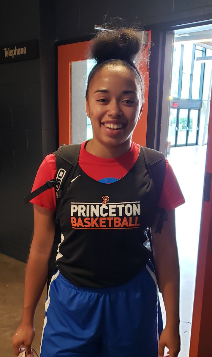 Binghamton High School's 2020 W/G @XaneyaT attending <a href="/PrincetonWBB/">Princeton WBB</a> 's summer finale invite. <a href="/Rob_McKnight_/">Rob McKnight</a> <a href="/Bernard06044397/">Bernardo Cruz</a>
