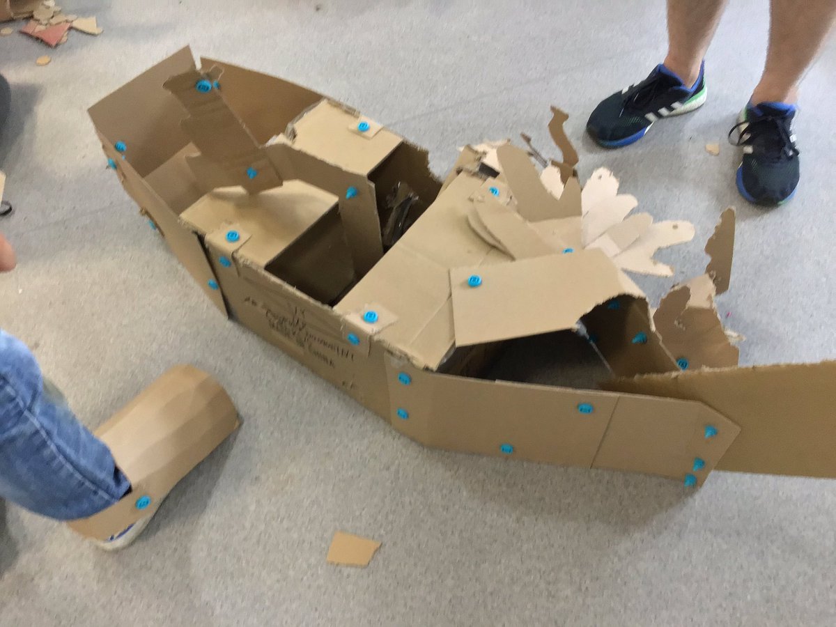 TWeek2019's tweet image. #purplegroup #thinkweek our underwater shipwreck is complete