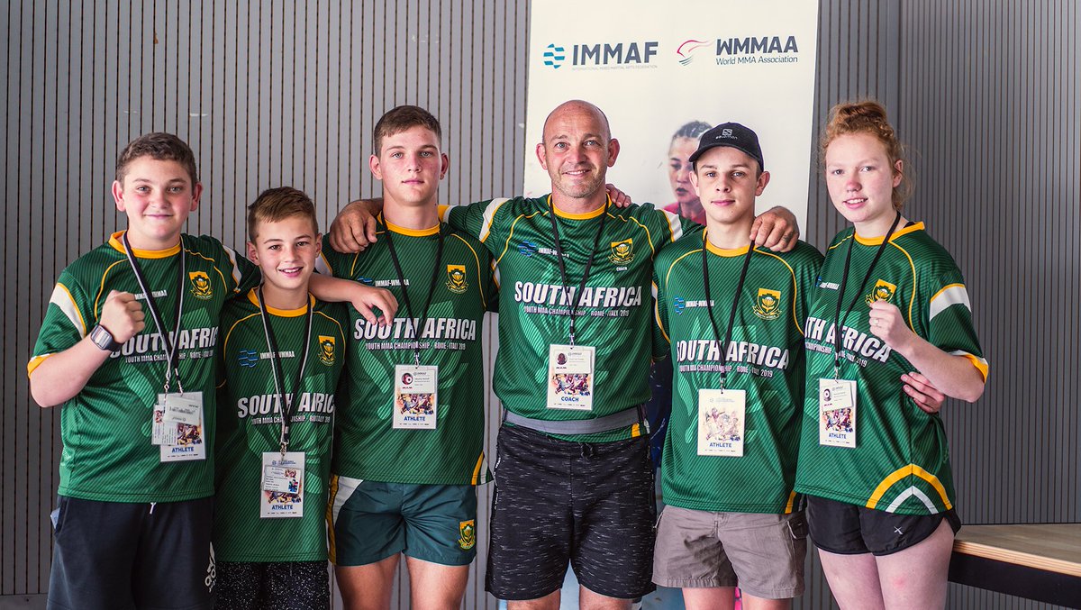 Team South Africa are here at the #MMAYouthWorlds2019.

An incredible opportunity for U18s to compete in regulated, international MMA competition for the first time ever! 👊