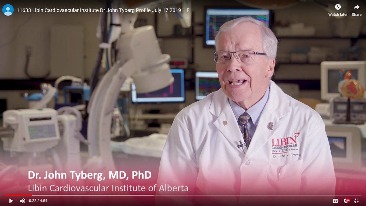 Dr John Tybergs Lab Has Been Focusing On Cardiovascular - 