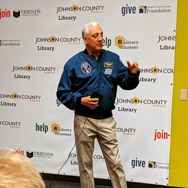 5sizes2small's tweet photo. I got to hear @astromikemassimino last night at the library. It was a great inspiring talk, and I'm jealous of all the locals who won a breakfast with him this morning. <3
@jocolibrary #astrolife #inspiring https://t.co/Kv9szH8TjY