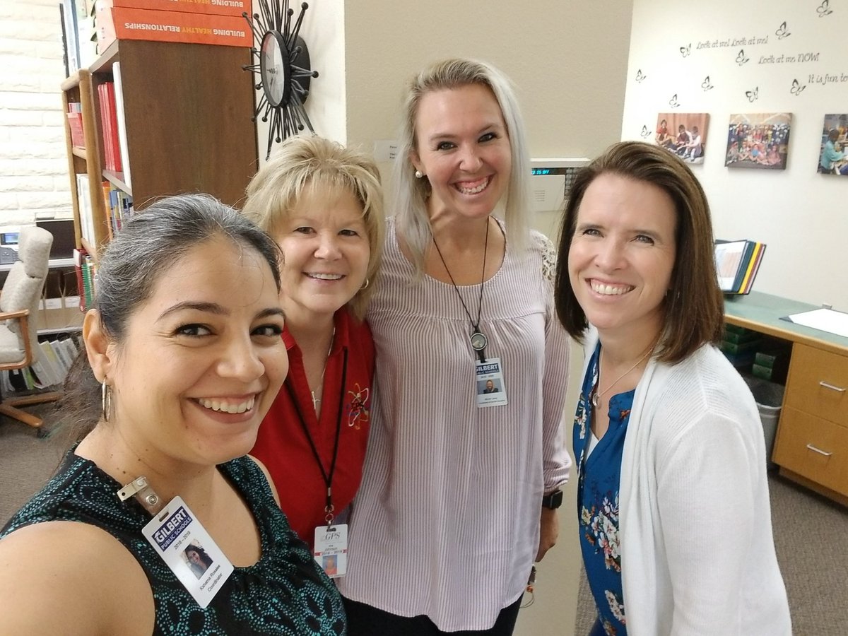 Happy Friday from your <a href="/GPS_District/">The Official Gilbert Public Schools District</a> K-12 Sped Program Coordinators and Alta, the glue that holds us together! #ConnectCreateCare #iChooseGPS #WeChooseGPS