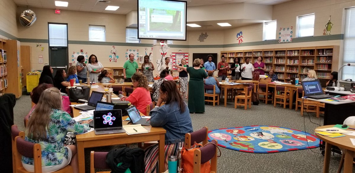 Renaissance STAR training @ Garrett Elementary. Learning to analyze and review data, plan instruction, set goals, and progress monitor. <a href="/MPSAL/">Montgomery Public Schools</a>