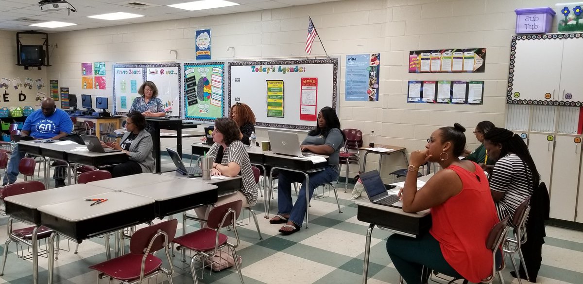 Renaissance myON News training @ Garrett Elementary with high school librarians and social studies department heads.<a href="/MPSAL/">Montgomery Public Schools</a>