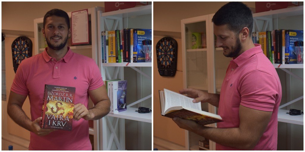 ServicePlusIT's tweet photo. BookPlus Library, a project that we have started this year on the #WorldBookDay, has got its first readers.ππ
VukaΕ‘in LatkoviΔ selected a book of his choice which will be available to all our employees on the BookPlus shelves - great choice!π#spwayoflife #thatswhoweare https://t.co/yHlprGUd0N