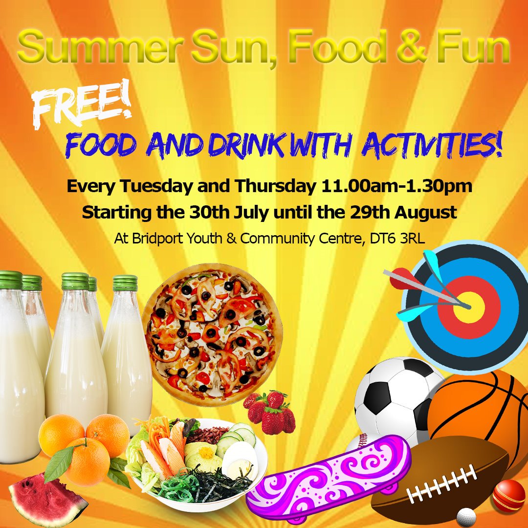 The BYCC is running Summer Sun, Food and Fun for 8 years old and upwards. Every Tuesday and Thursday 11am - 1.30pm up to the 29th of August.  So if you know of any young people who what to take part in some fun activities. Just pop a long to the centre on those days.