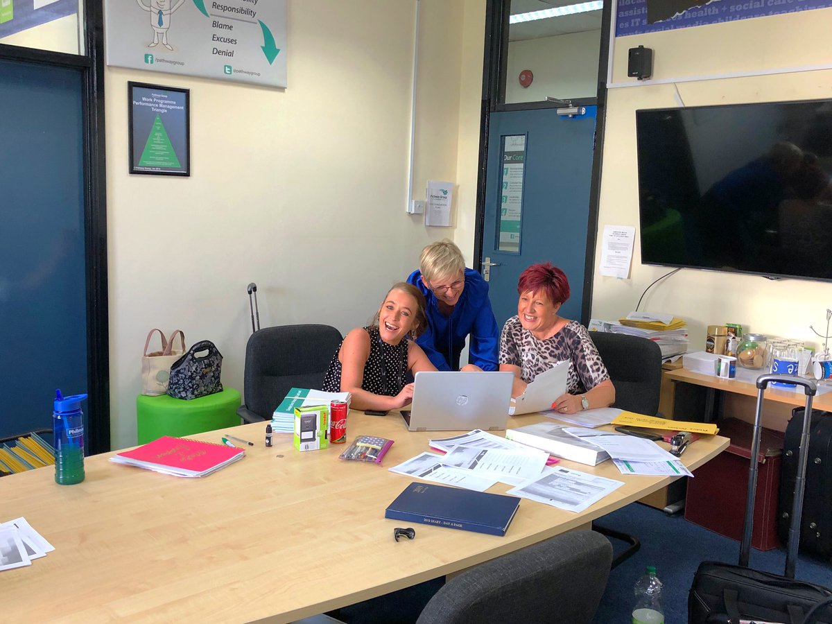 pathwaygroup's tweet photo. Our business development team have locked themselves in a room and working through all our enquires from SME businesses for Skills Support for the Workforce. #TeamPathway #FridaysAtWork #FridayFeeling https://t.co/iePOd5ar7J