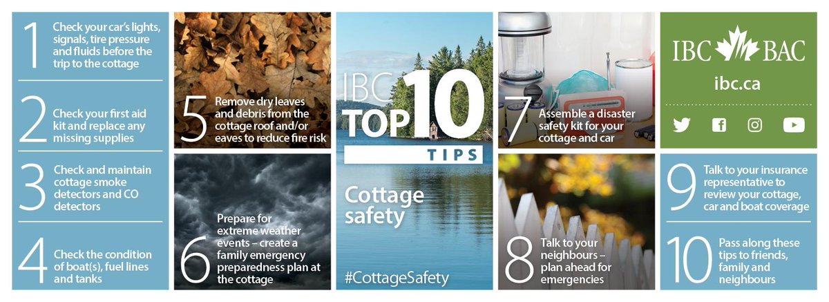 Planning to be in, on or near water this #longweekend with the family? Equip the kids with properly fitted #lifejackets – even if they’re just playing on the dock. More #vacayprep #SummerSafety #summerseason tips to read and share: