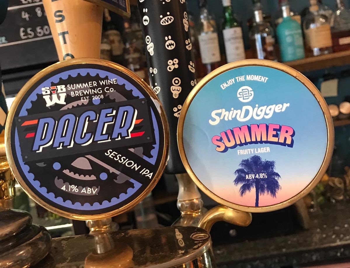 TheFontChorlton's tweet photo. Happy #InternationalBeerDay champs!
Here’s some choice kegs on for this awesome (dry) sunny day @BeerCatalunya @trackbrewco @CollectiveBrew @SQUAWKBrewingCo @SWBrewery @ShinDiggerBeer @HogansCider @fiercebeer @zapatobrew ❤️🍻 https://t.co/KPljpyJaVz