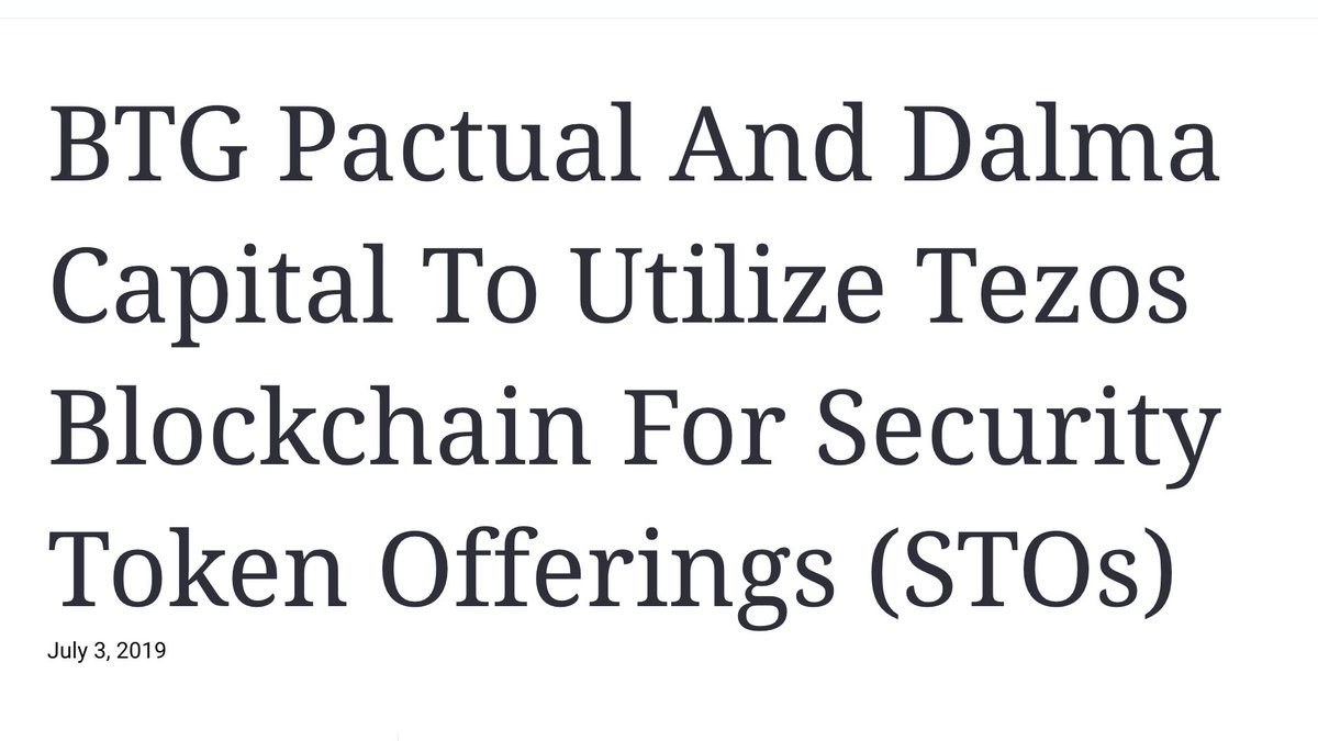 Tezos $XTZ in 2019:

🔘 +215% vs. USD
🔘 +16% vs. BTC
🔘 80% staking ratio
🔘 $1bn STO deal
🔘 Prog. language diversity increasing
🔘 Dev toolset improving
🔘 Zk-SNARKs coming to base layer
🔘 Fund managers have stopped asking me for borrow bc they've gotten burned shorting it :)