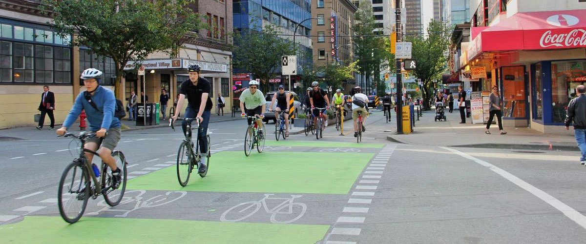 It’s VERY important that  #Vancouver’s Downtown Business Association, who were originally against downtown bike-lanes, have now become one of their most vigourous supporters, because of the evidence that they are better for downtown business than any street parking they replaced.